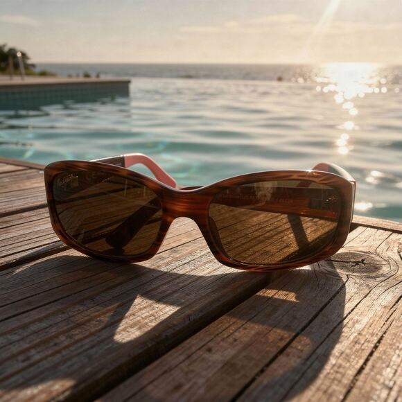 Maui Jim Accessories - Maui Jim Punchbowl MJ219-12 Polarized Sunglasses –Tortoise Brown / Bronze Lenses